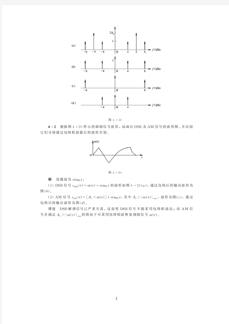 现代通信原理与技术答案第4-6章