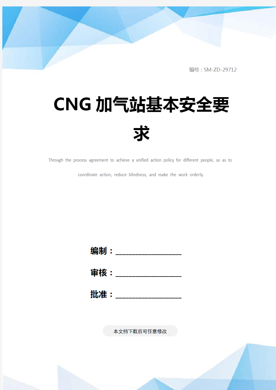 CNG加气站基本安全要求