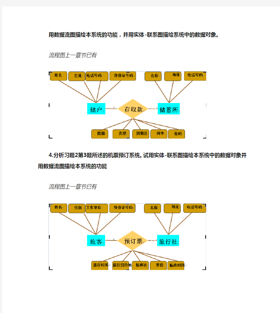 软件工程导论答案(第三章)