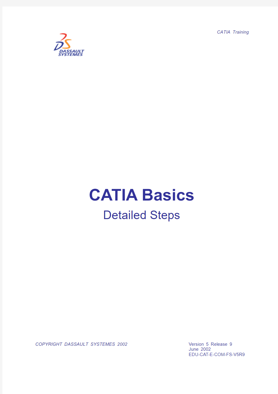 Catia V5非常好用的基础教程