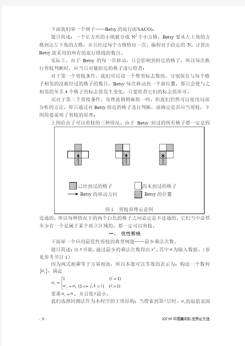 搜索方法中的剪枝优化