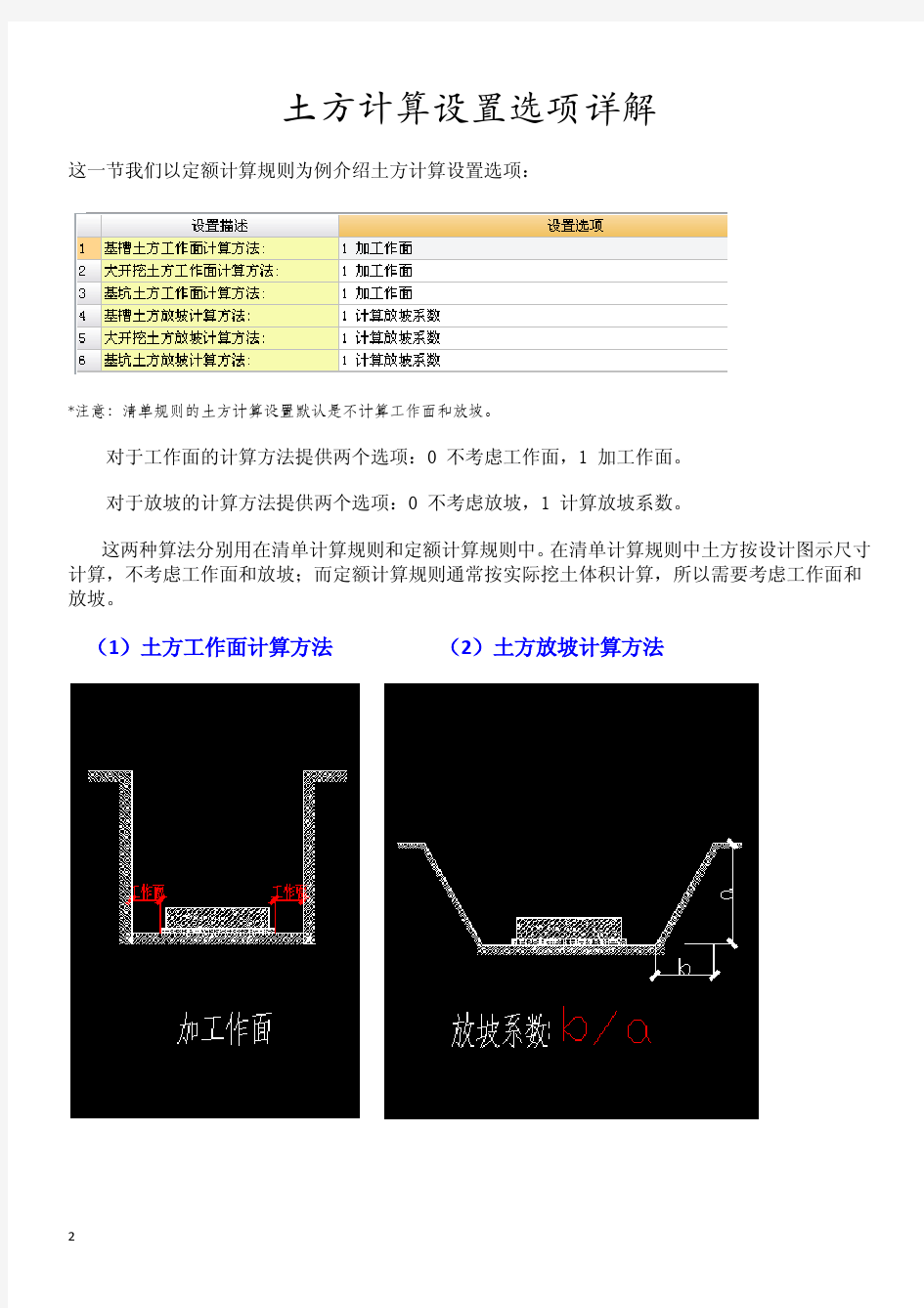 广联达土建算量计算设置详解