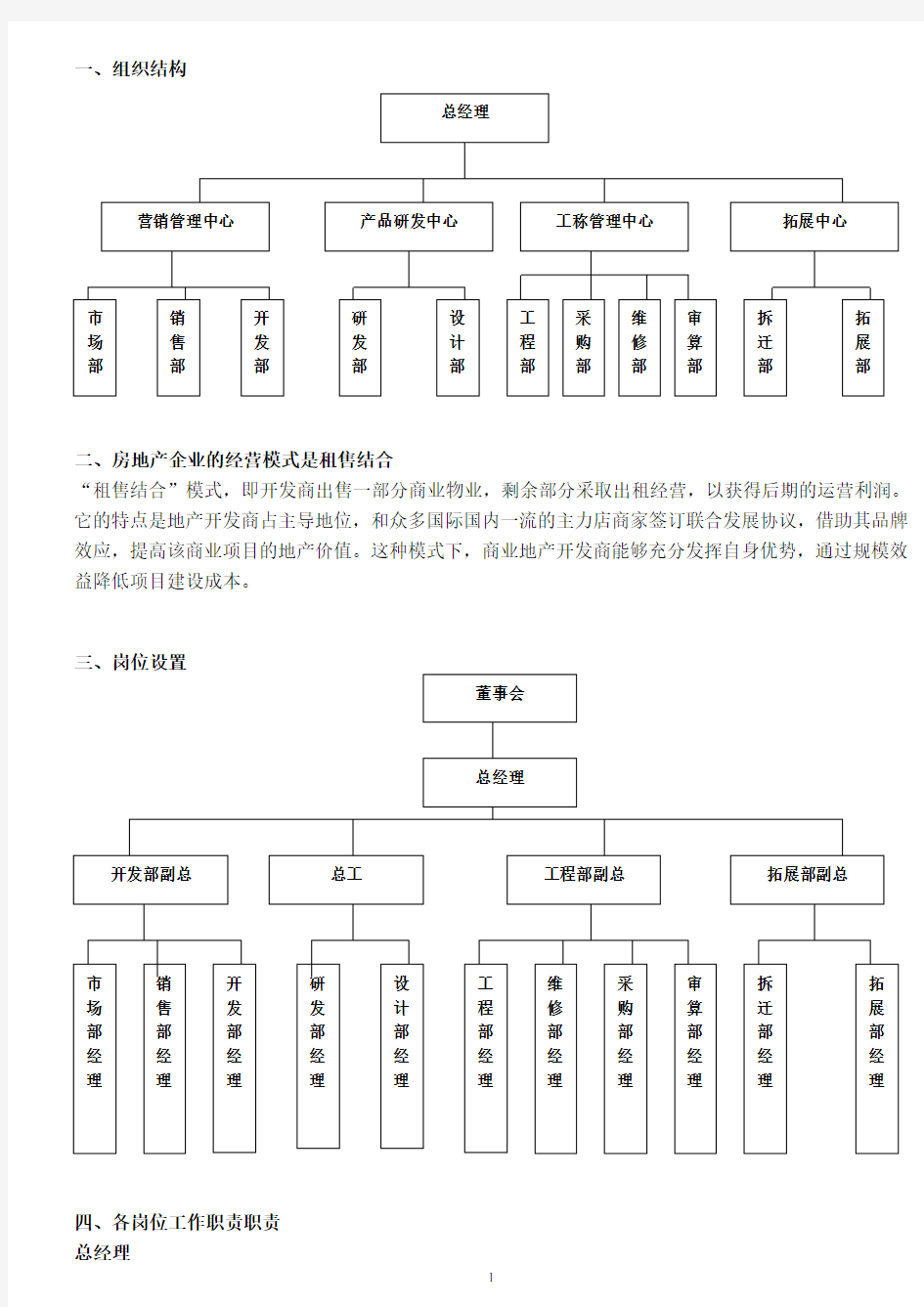 公司组织管理