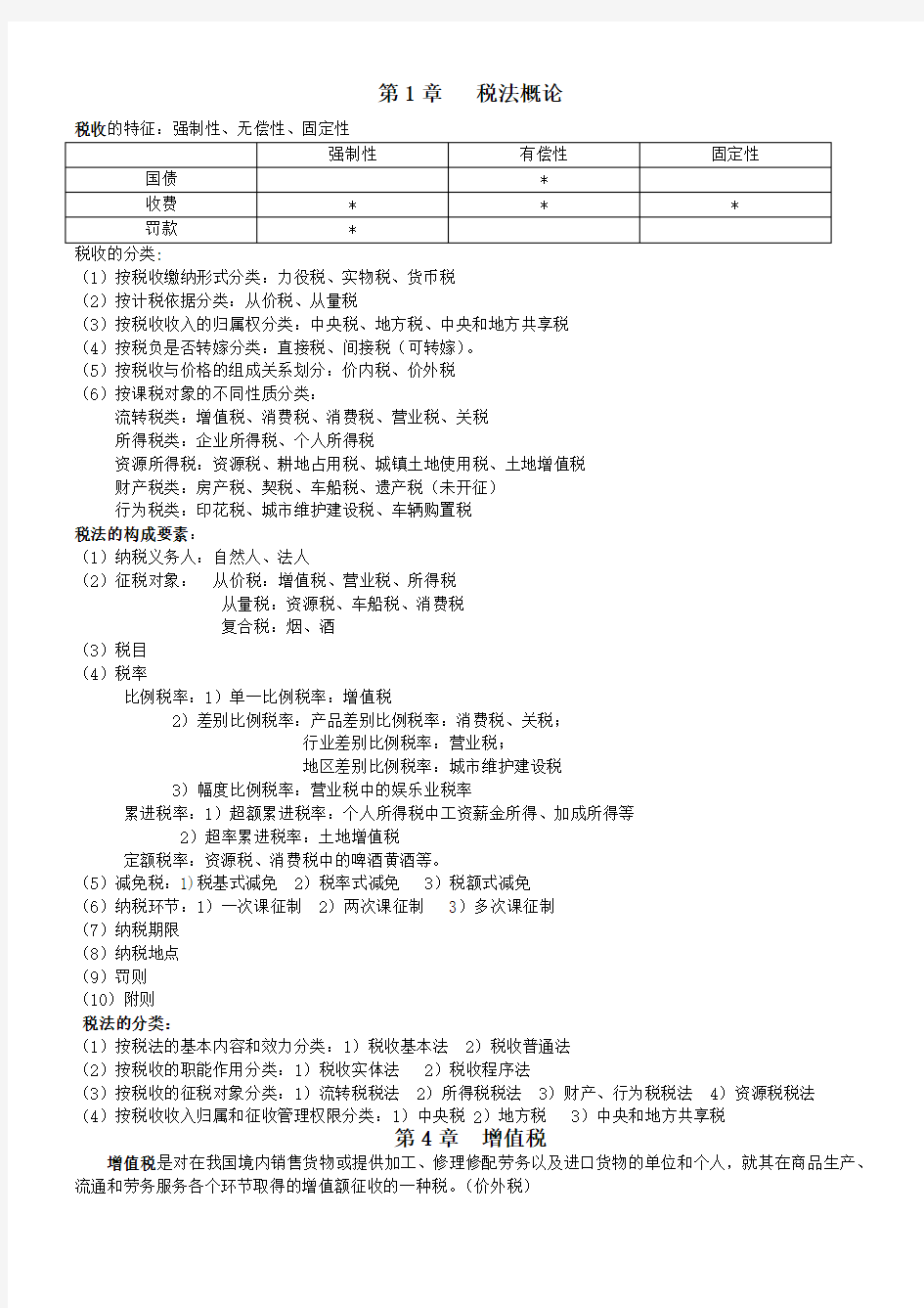 税法基础知识