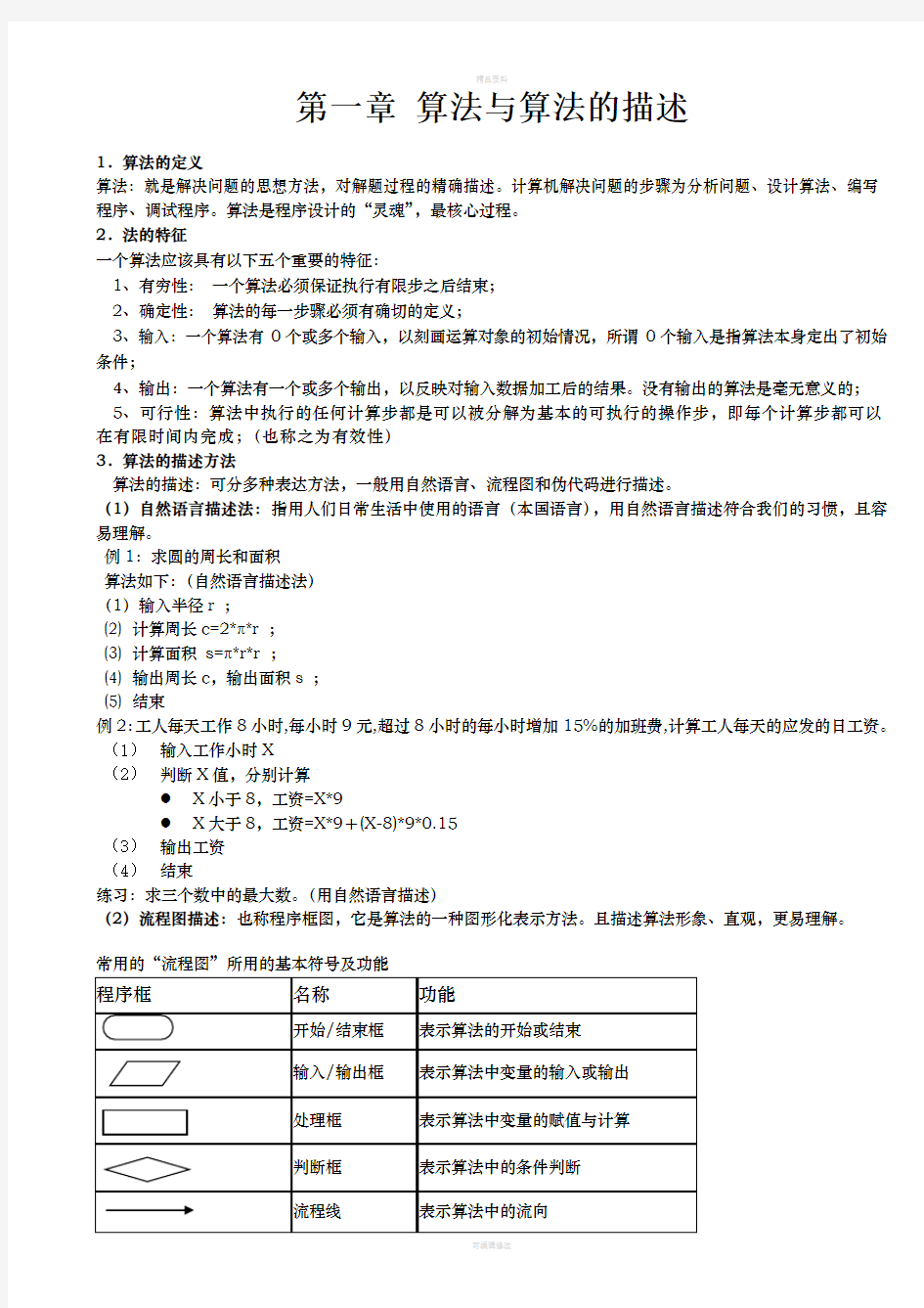 高中信息技术《算法与程序设计VB(选修)》