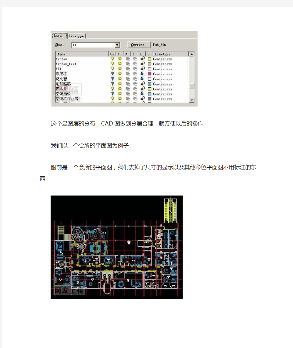 平面彩图的做法