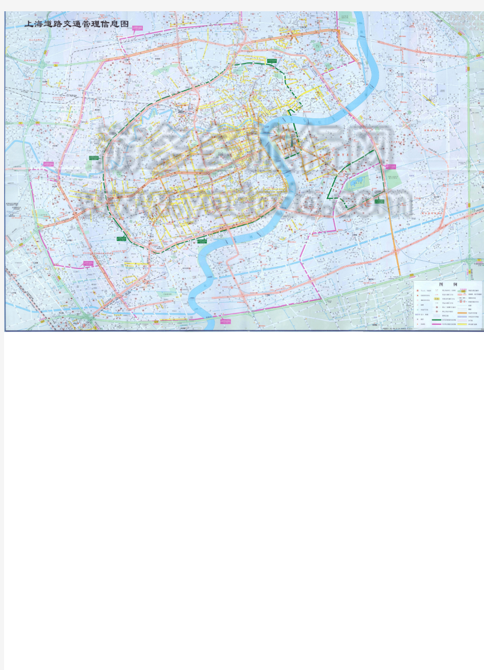 上海市交通地图(2012版)