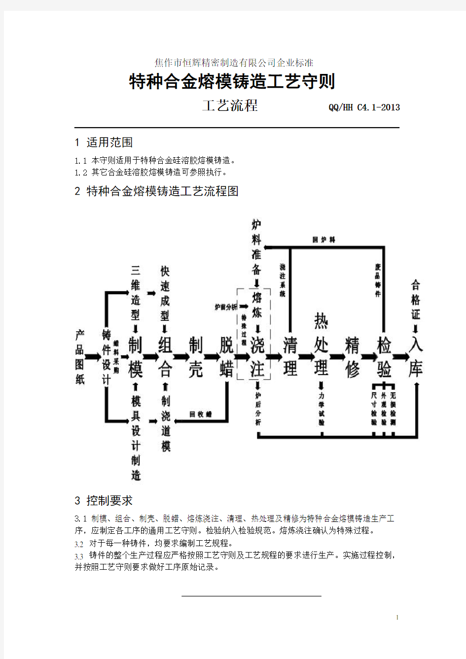 硅溶胶精密铸造的工艺讲解