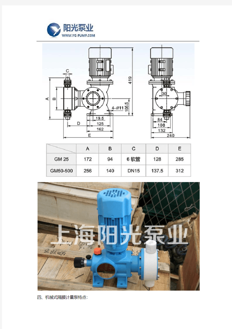 机械式隔膜计量泵适用范围及品牌特点