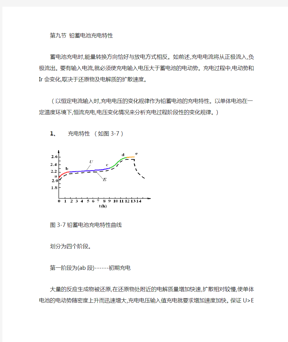 铅蓄电池充电特性(精)