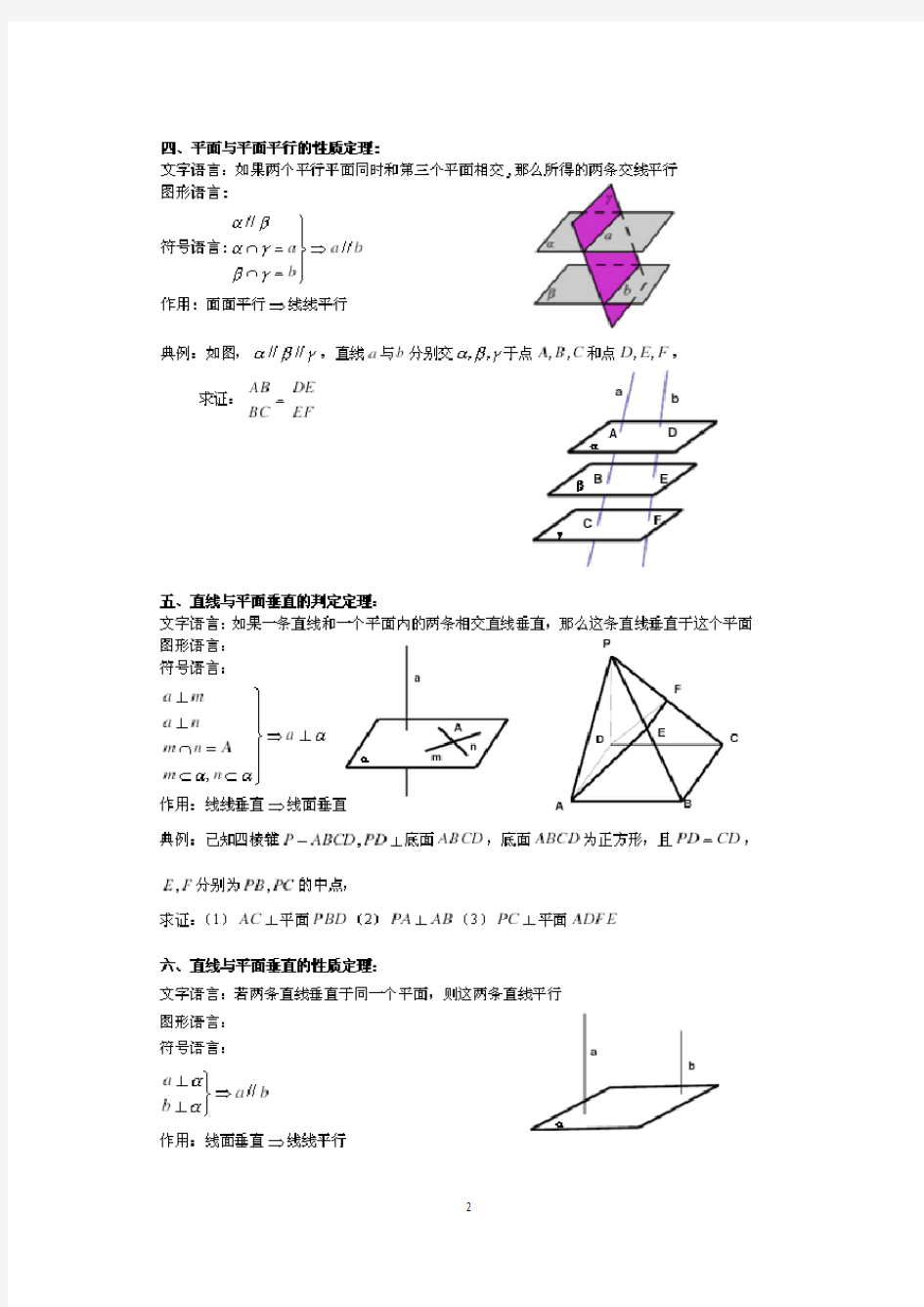 理科立体几何