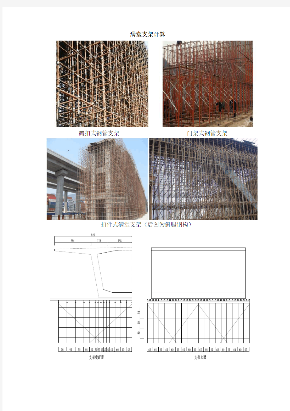 桥梁满堂支架计算教程文件