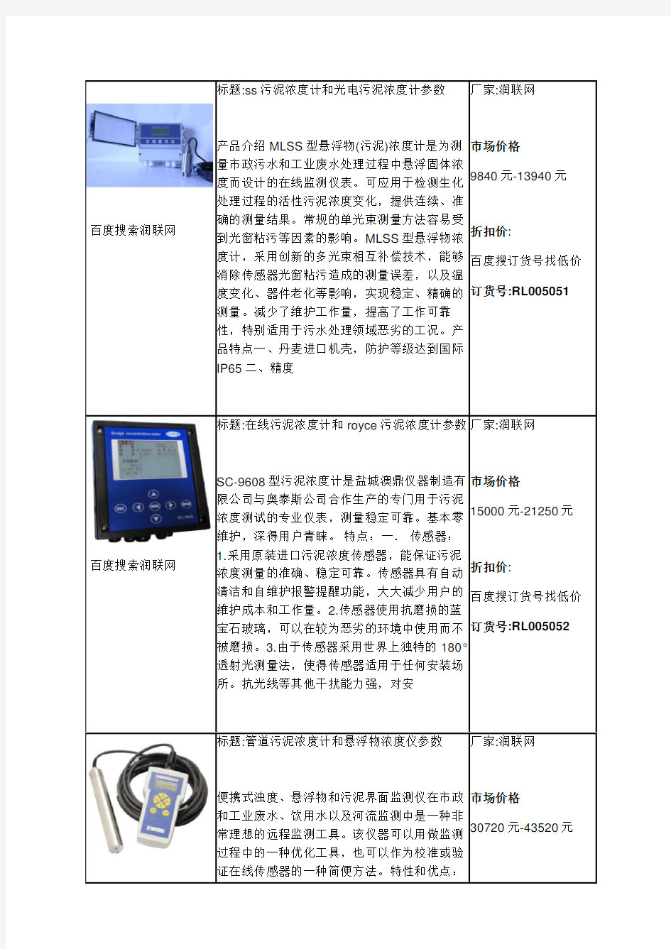 悬浮物浓度仪和便携式污泥浓度测定仪价格
