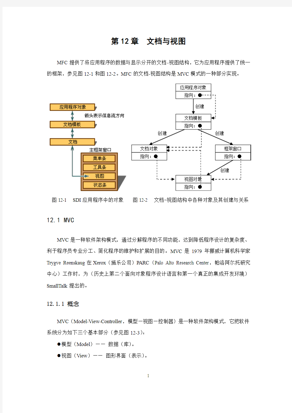 12文档与视图(windows 编程技术)