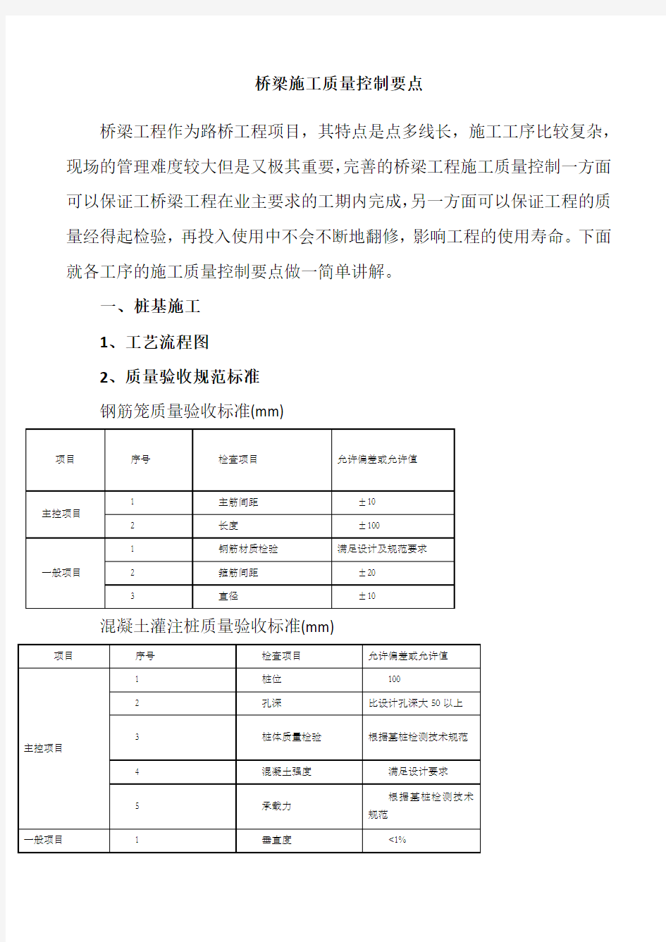 桥梁施工质量控制要点 (1)