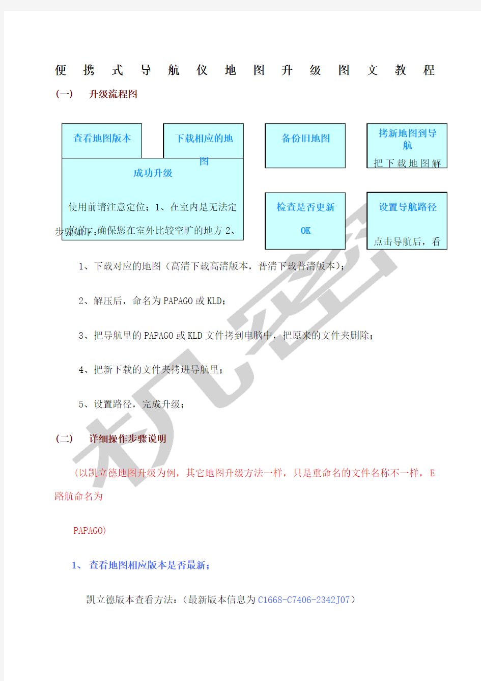 便携式导航仪地图升级图文教程