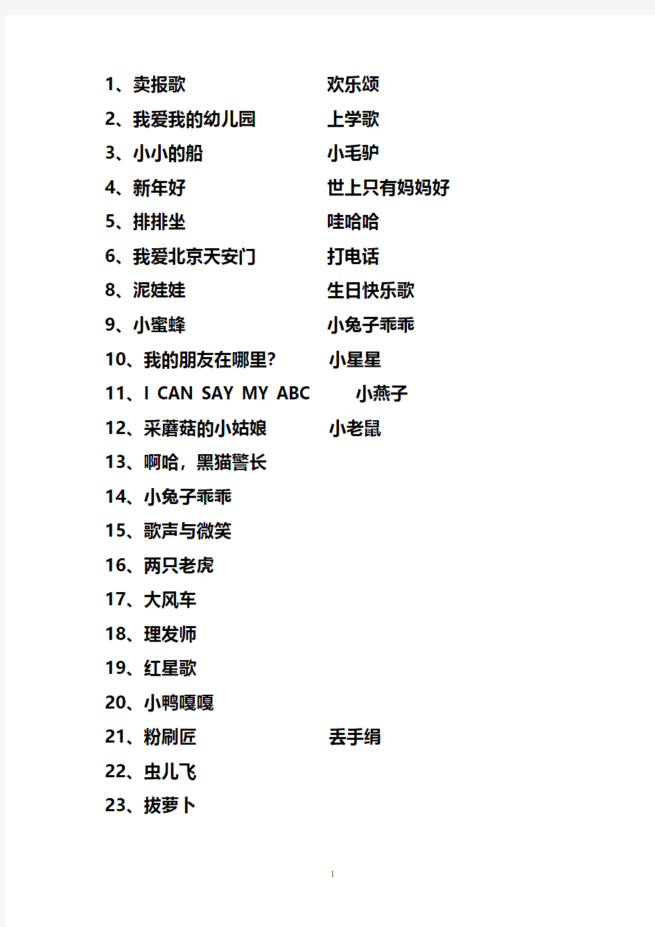 儿童歌曲简谱(打印).pdf