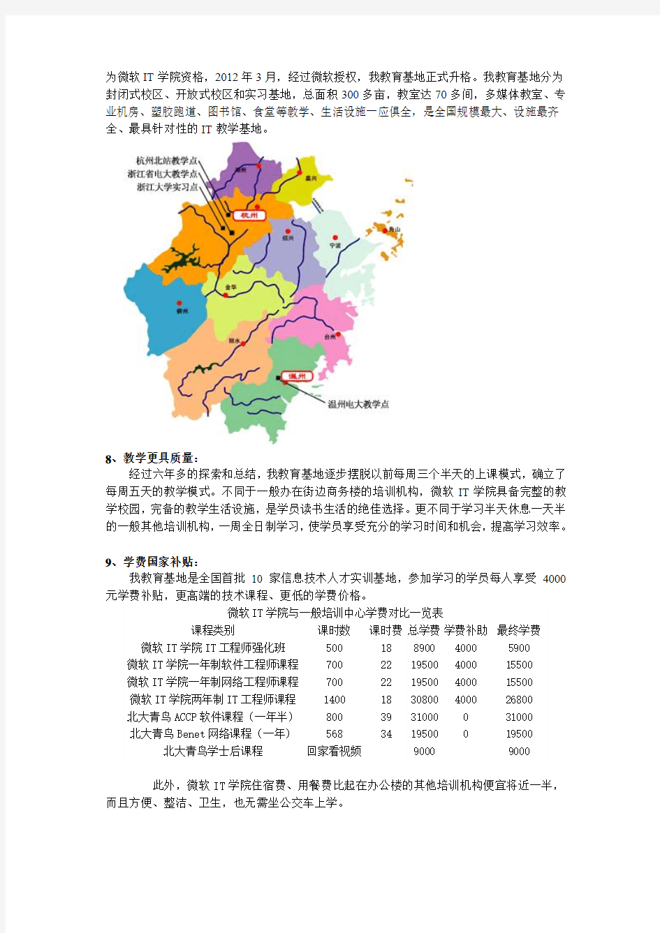 杭州北大青鸟电大公办校区升格为微软IT学院