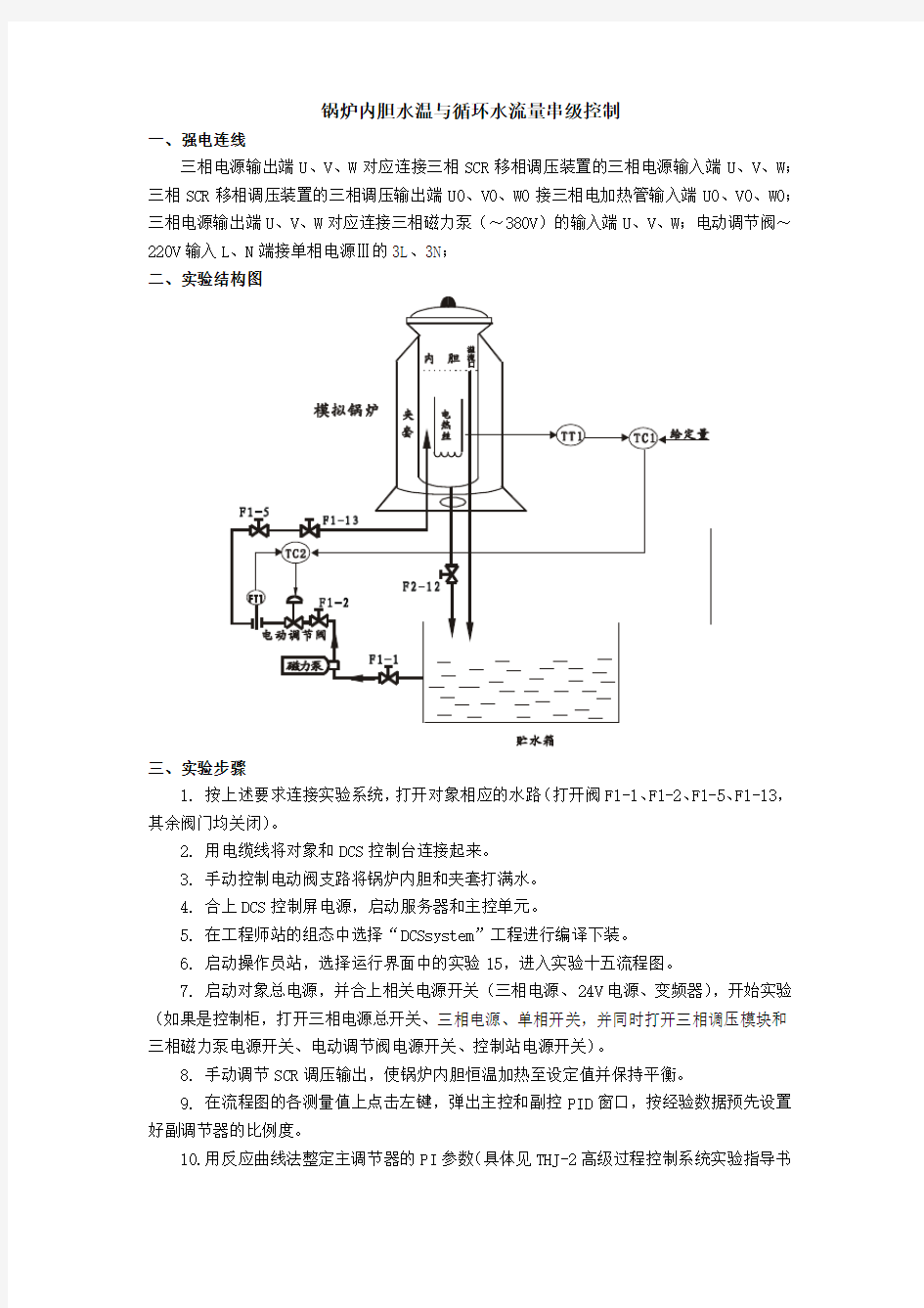 09.锅炉内胆水温与循环水流量串级控制