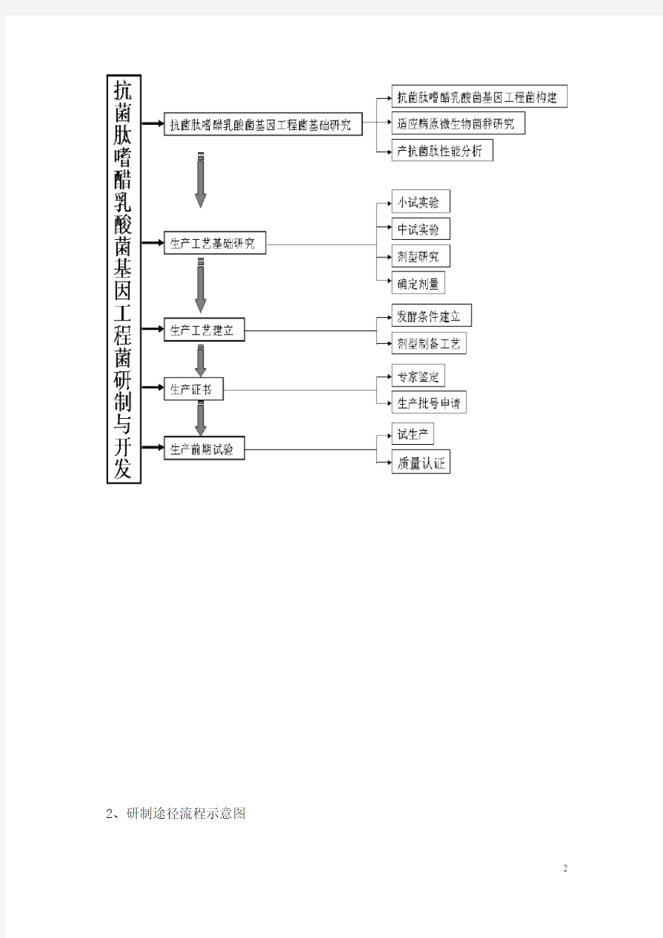 科研项目技术路线的写法