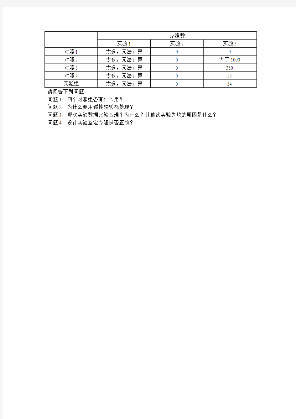 2013武汉大学分子生物学真题