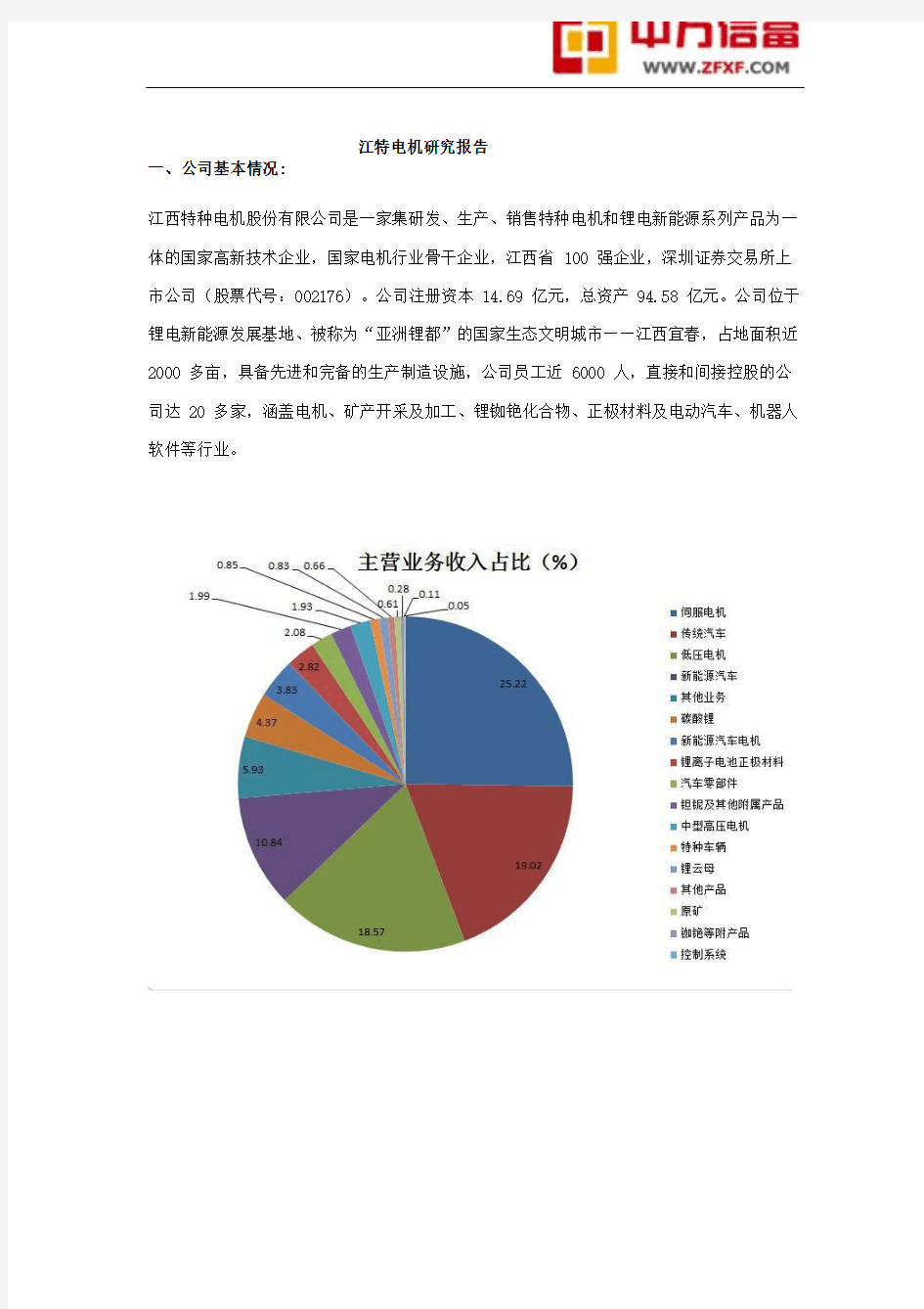 江特电机最新报告