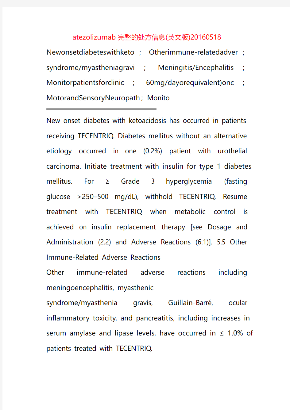 atezolizumab完整的处方信息(英文版)20160518==