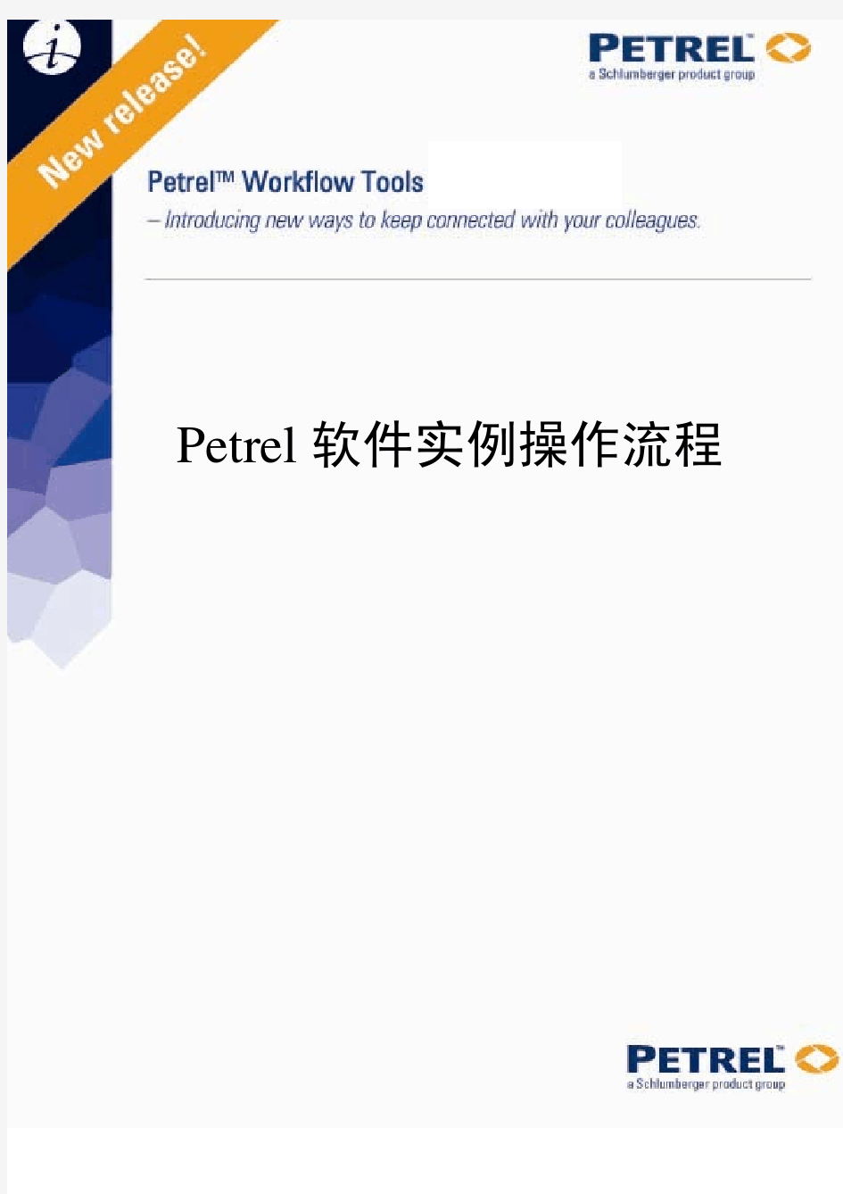 PETREL实例培训教材