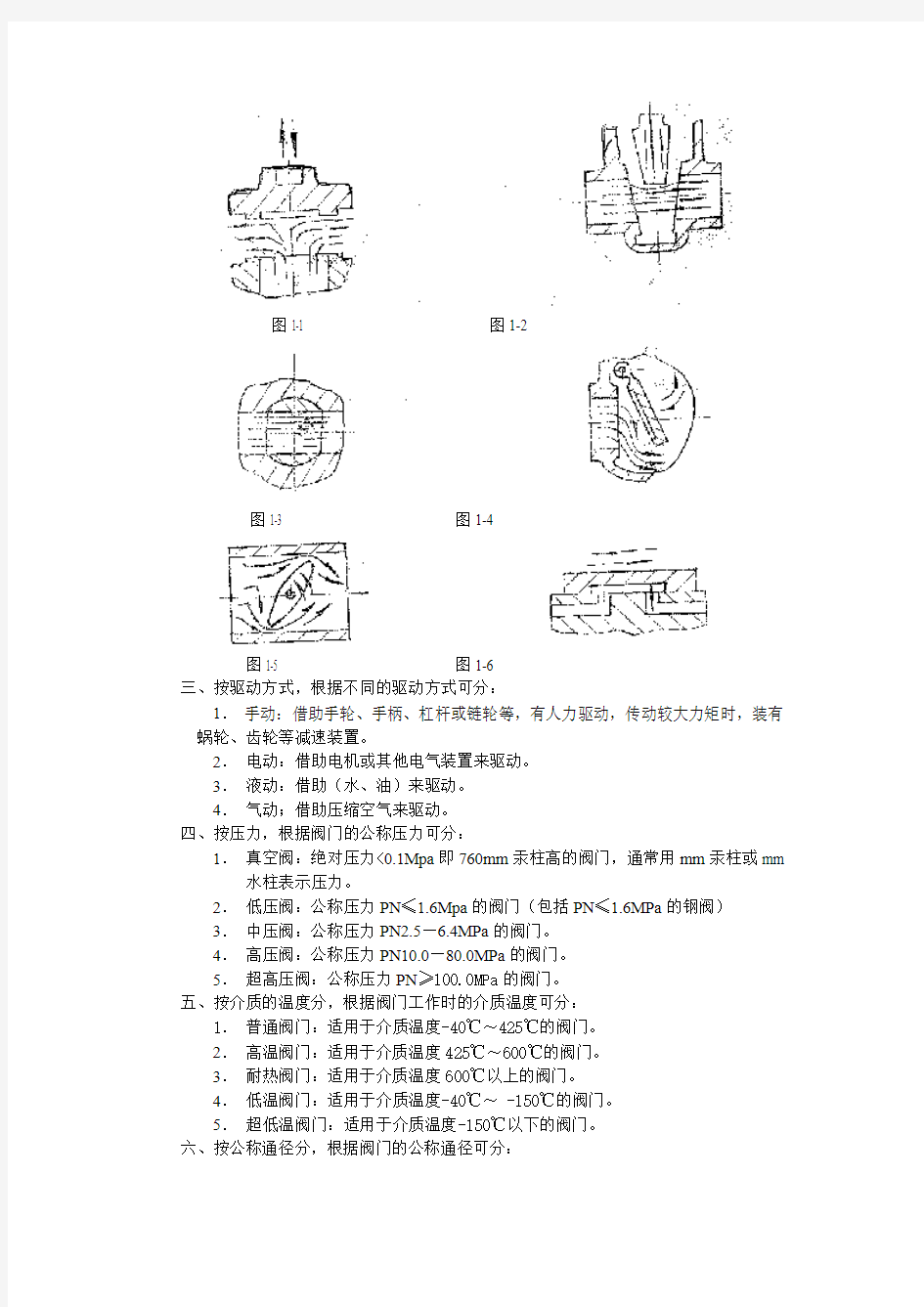 阀门的全部知识总结