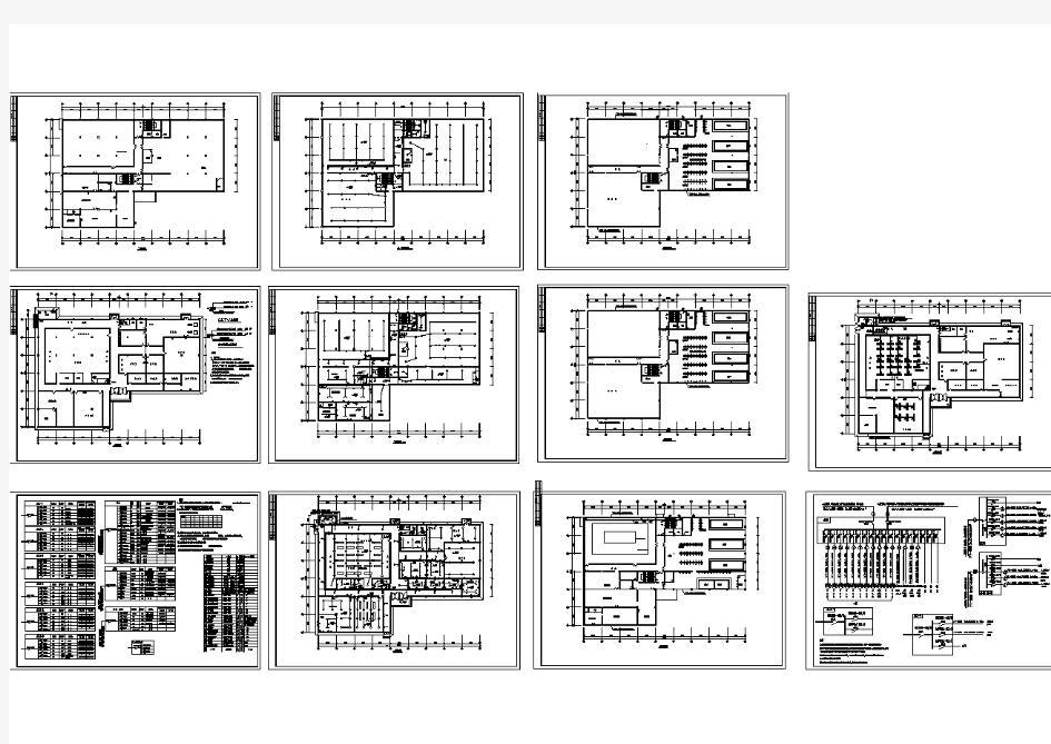 某小区完整的建筑设计工程图纸
