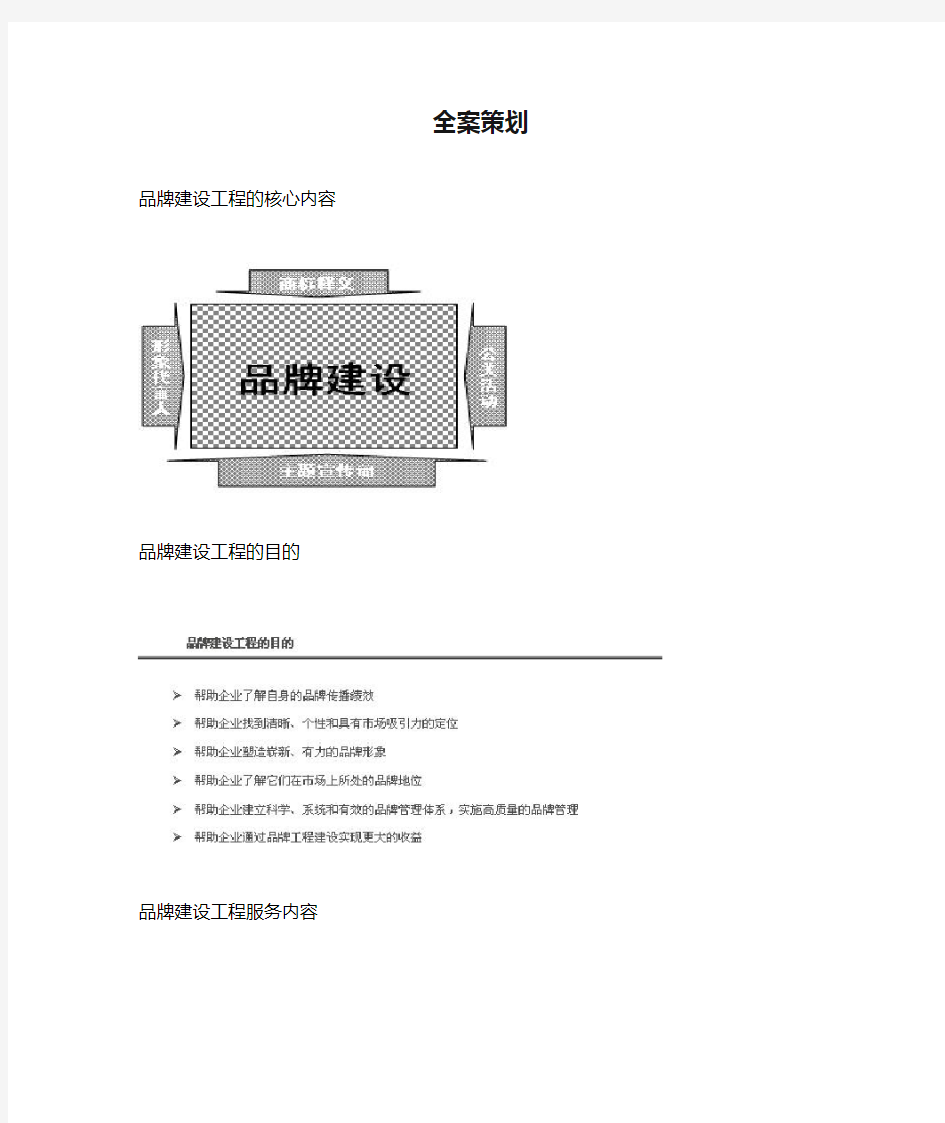 全案策划