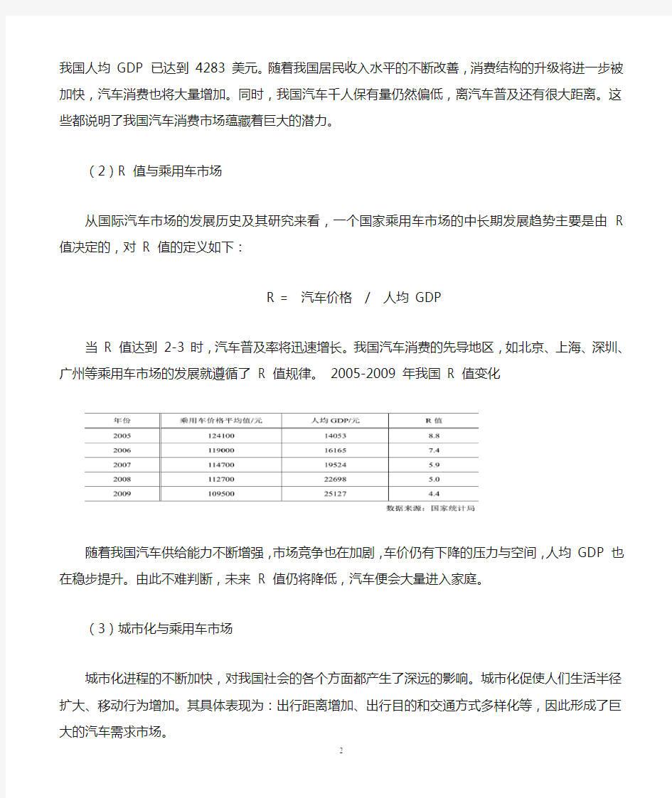 上海大众汽车营销市场 PEST 分析