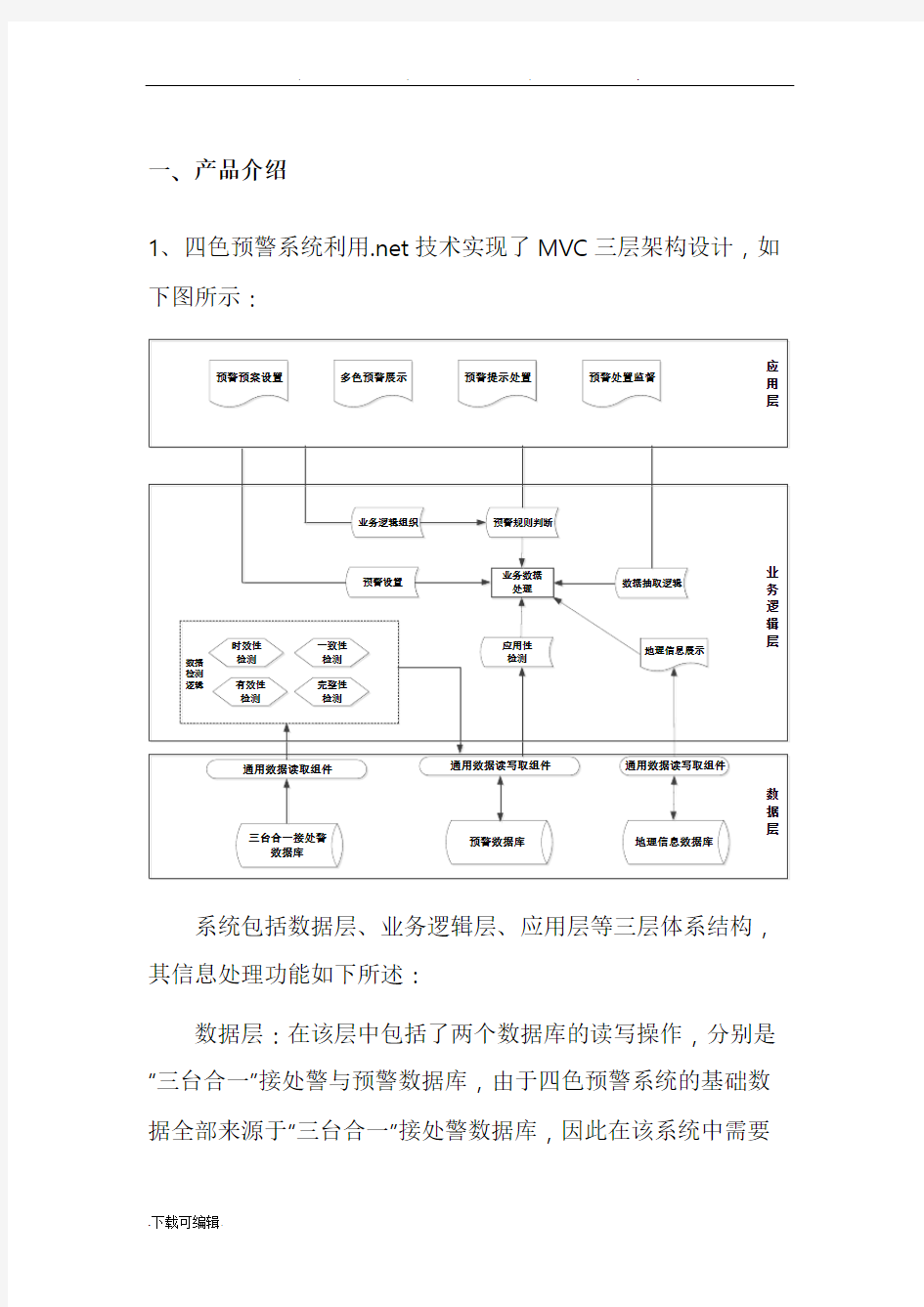 警情分色预警系统方案