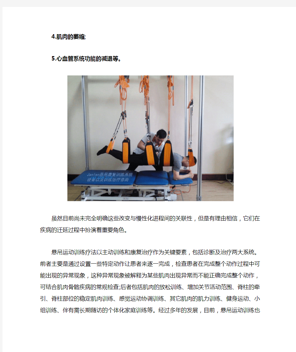 (整理)悬吊康复及悬吊运动训练