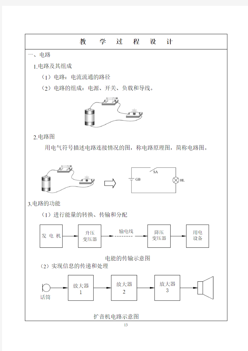 电工基础授课教案(第四版)