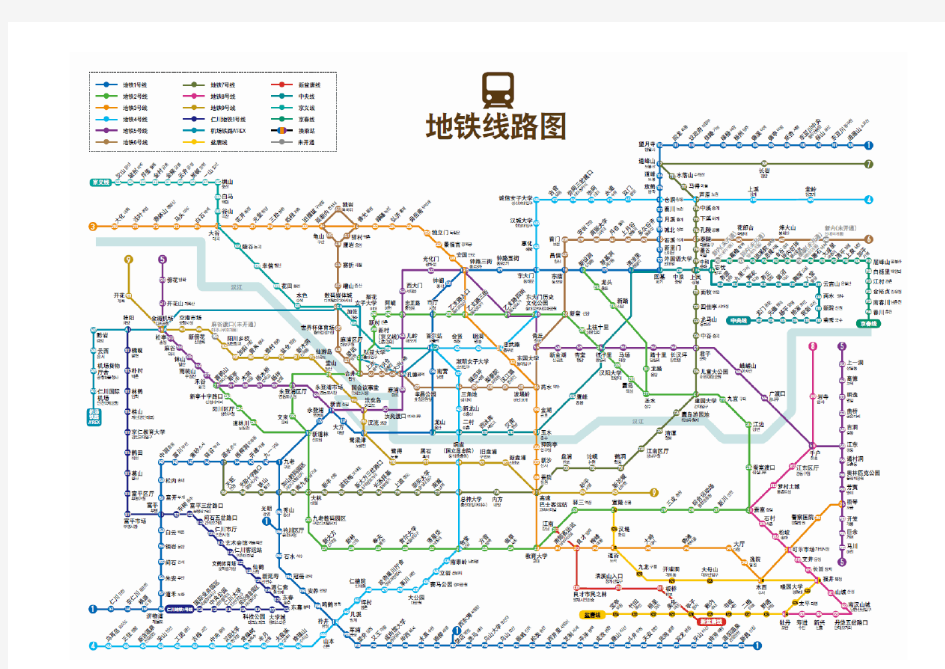 首尔地铁地图中文版