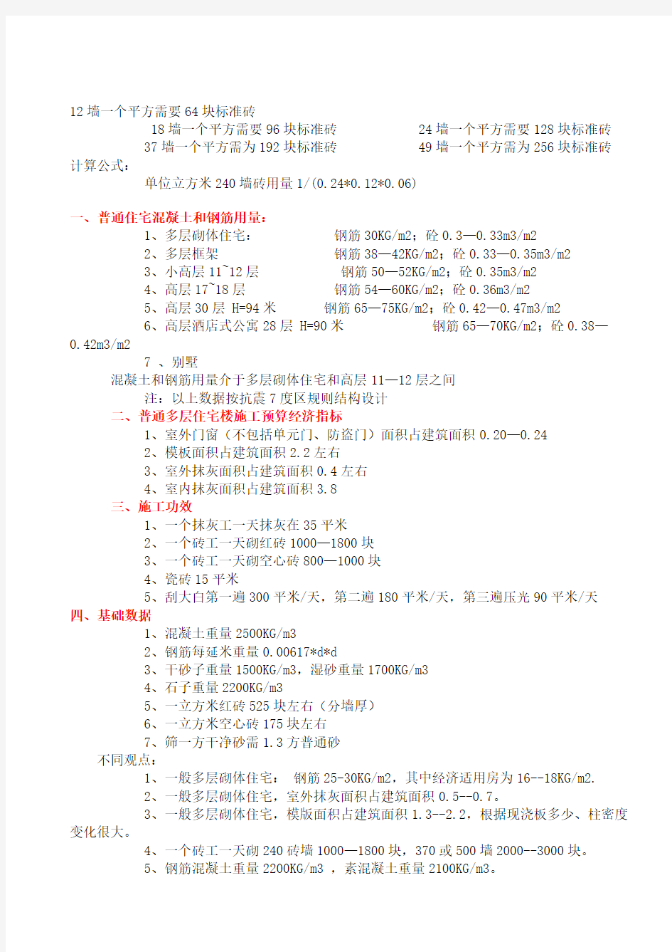 12墙一个平方需要多少砖