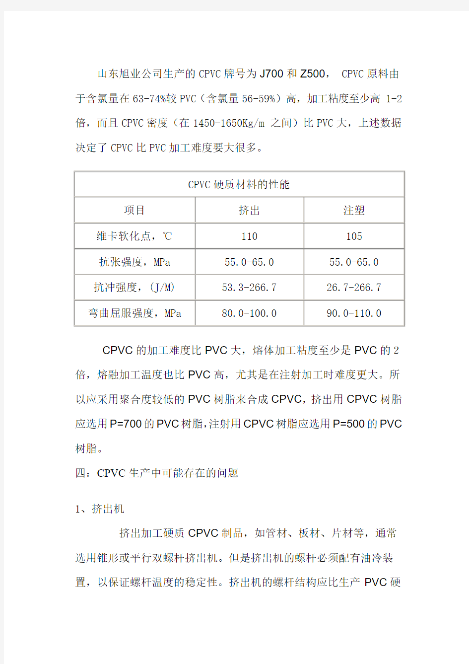 C-PVC工艺生产资料