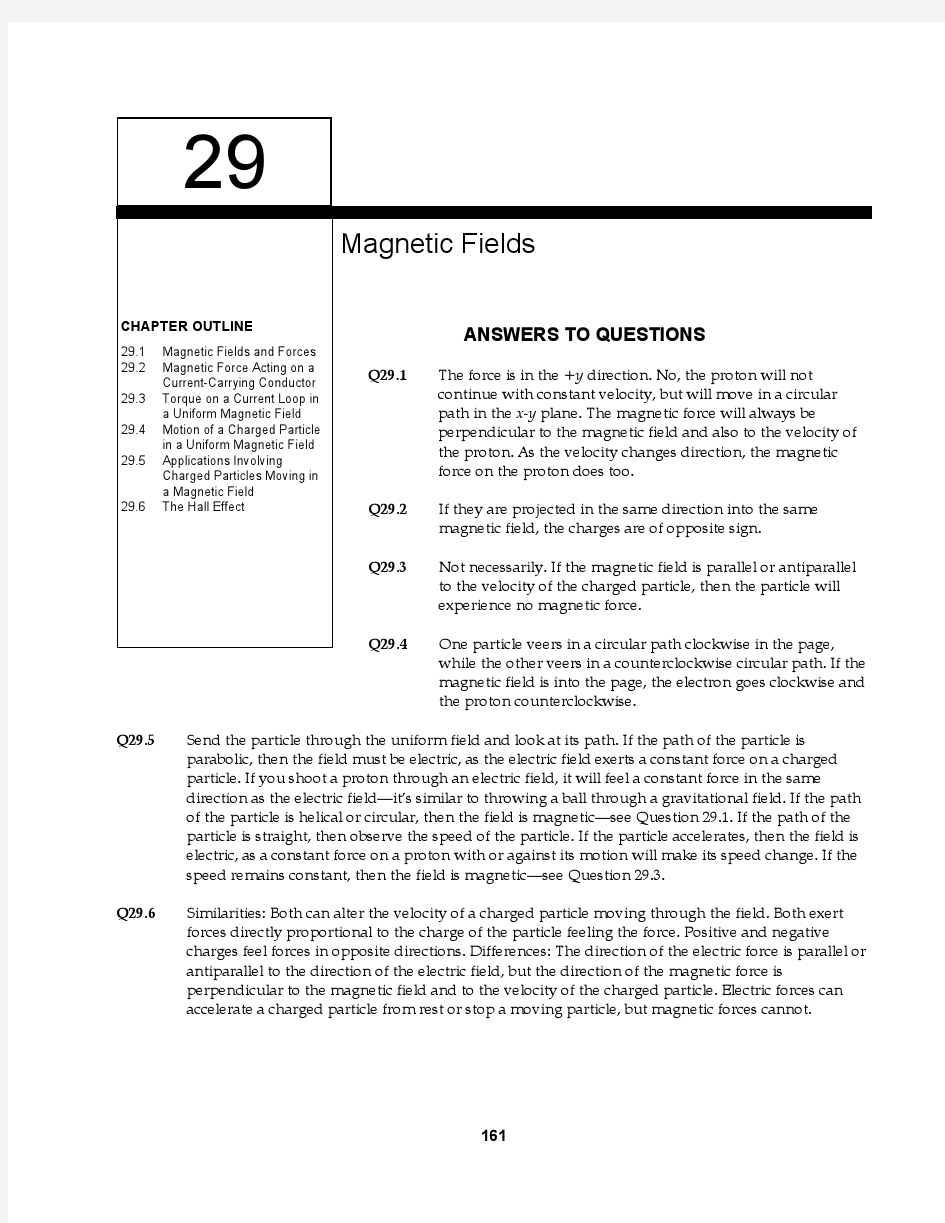 Chapter 29 Physics For Scientists And Engineers 6Th Ed