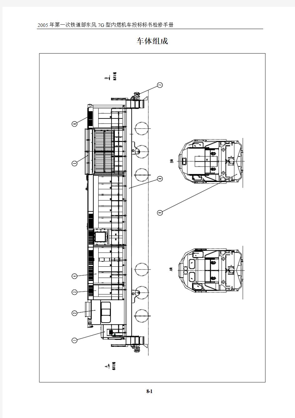 东风7G型内燃机车检修手册8-第八部分车体组成