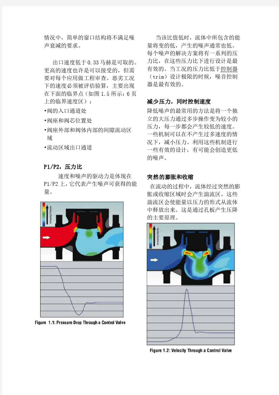 Flowserve阀产品,新型降噪阀,阀内件