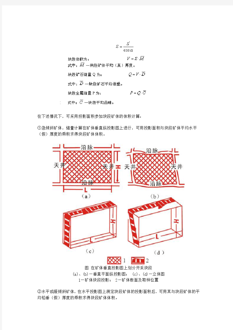 资源量与储量计算方法