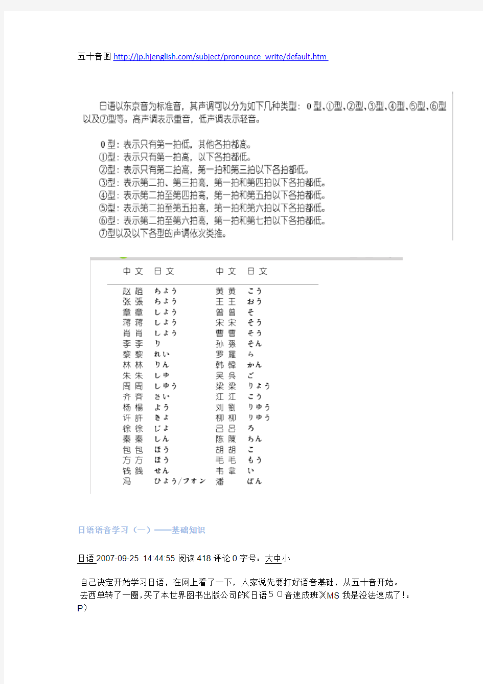 日语五十音图自学(免费,此版例词选用的比较合理)