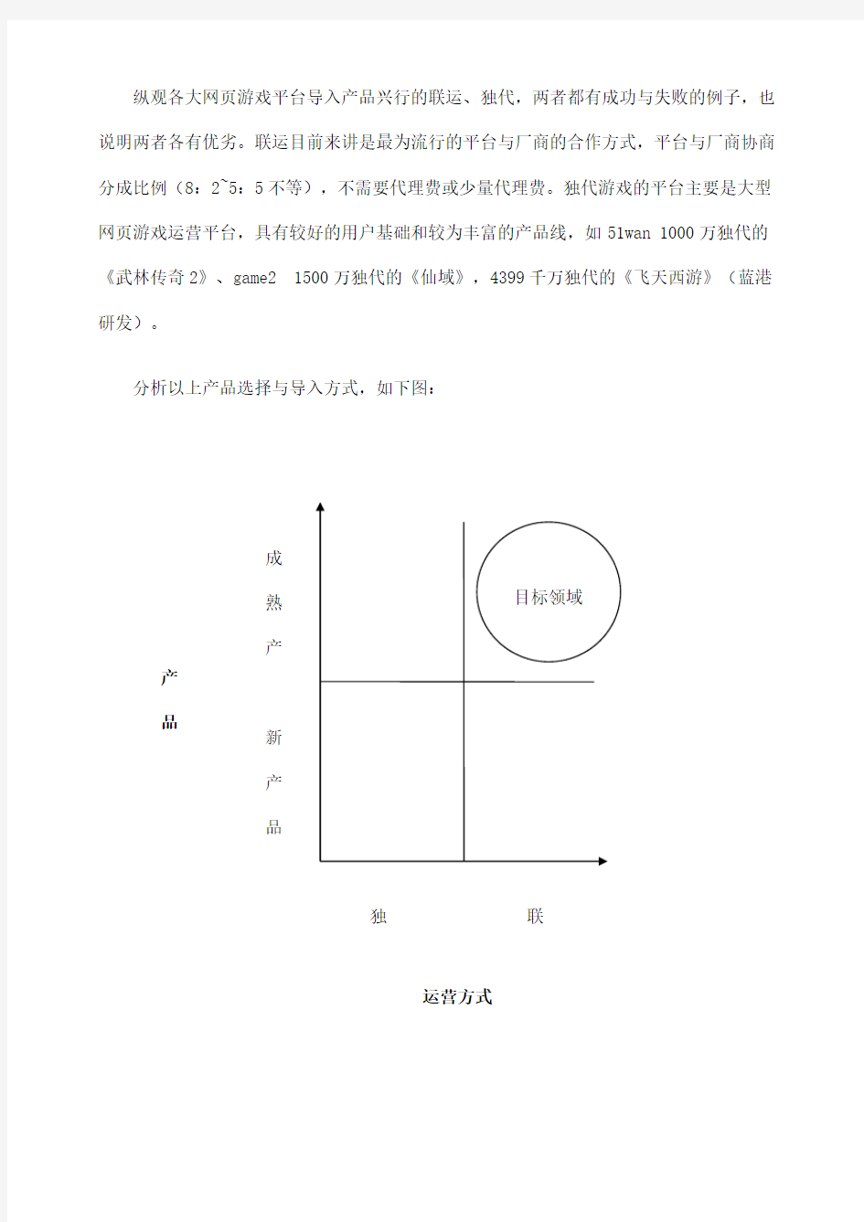 网类游戏平台项目计划书