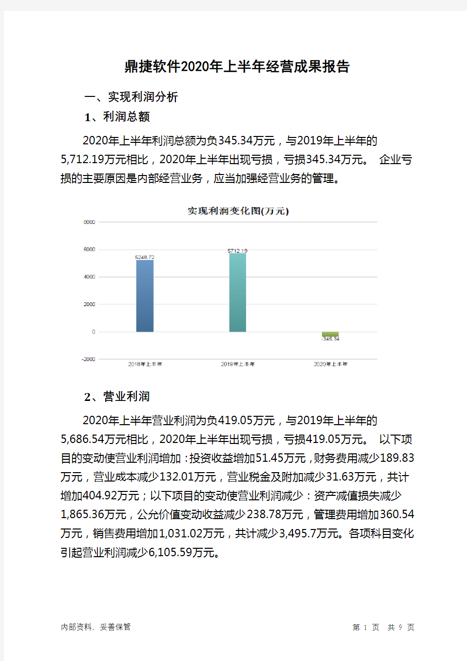 鼎捷软件2020年上半年经营成果报告