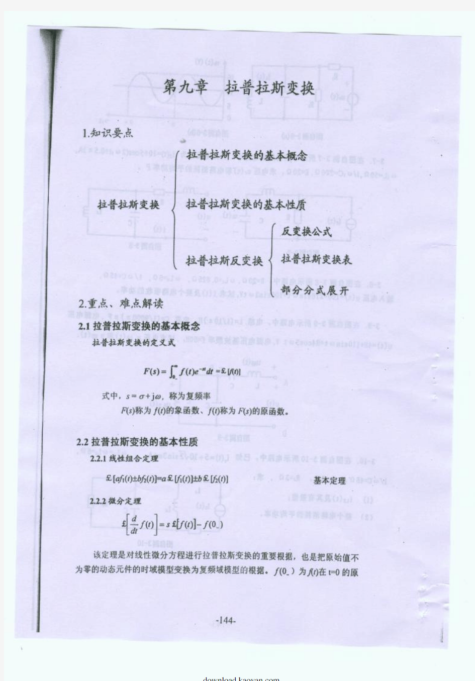 重庆大学电路原理考研复习资料(四)