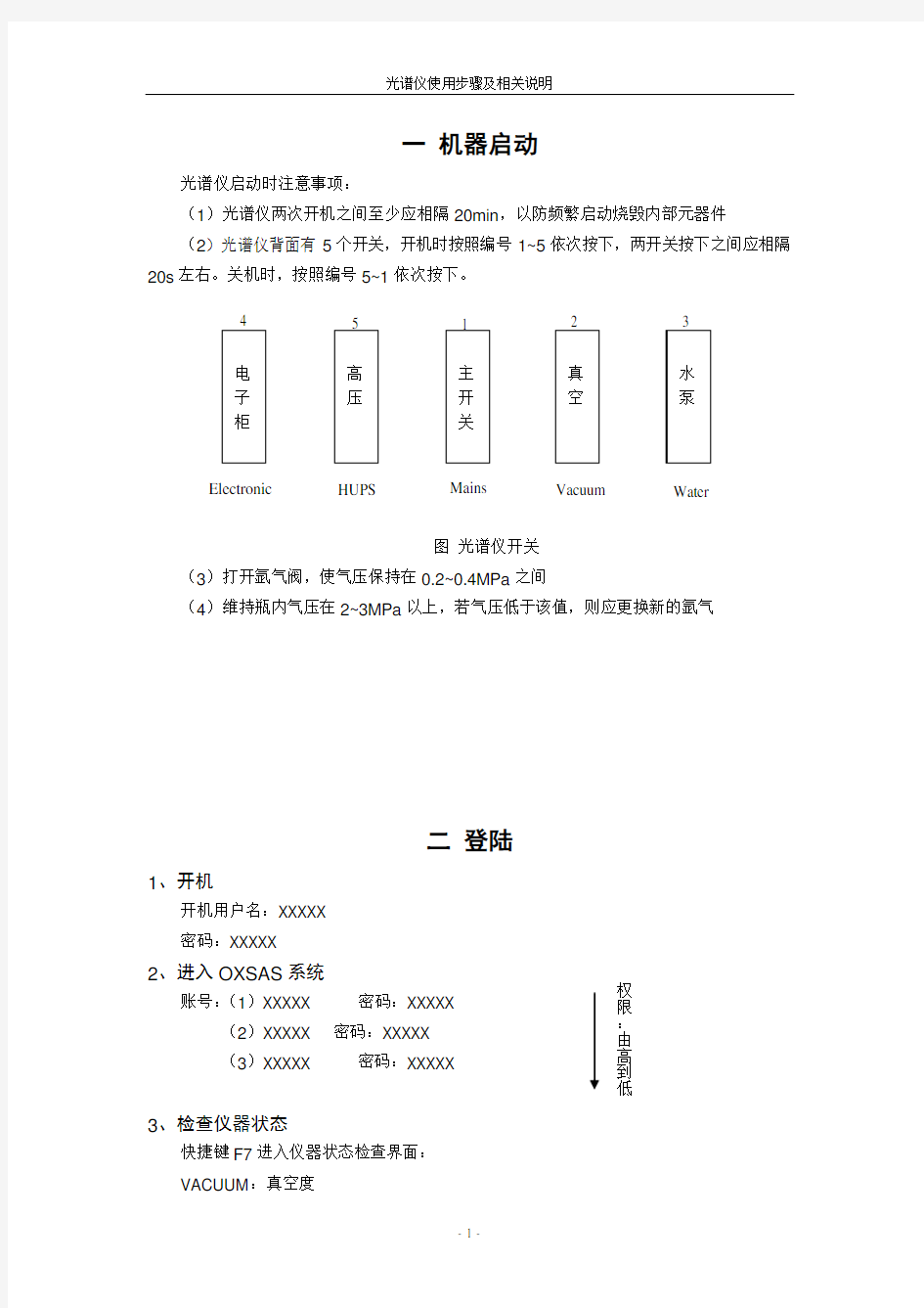 3460直读光谱仪使用步骤