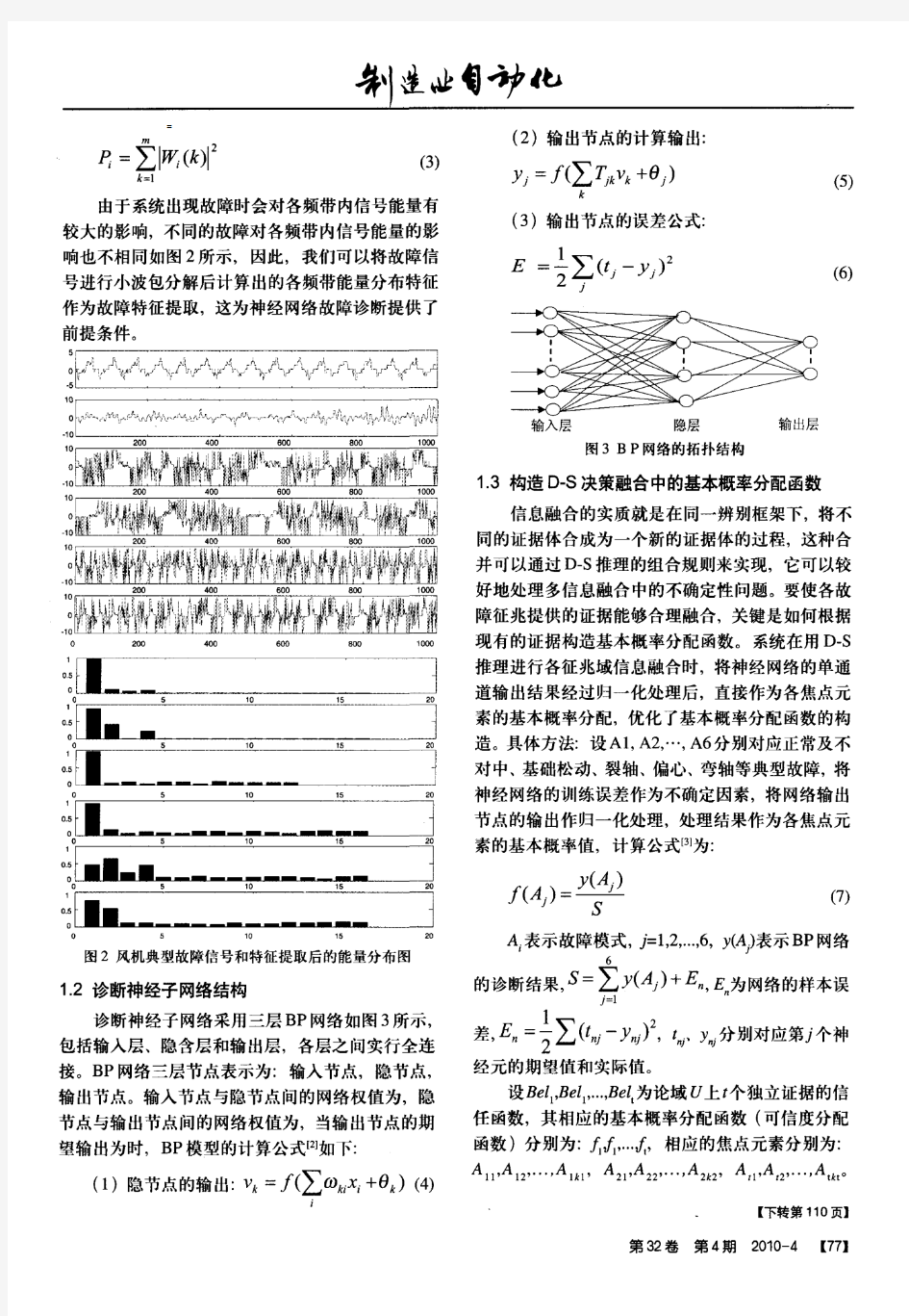 信息融合技术在旋转机械故障诊断中的应用