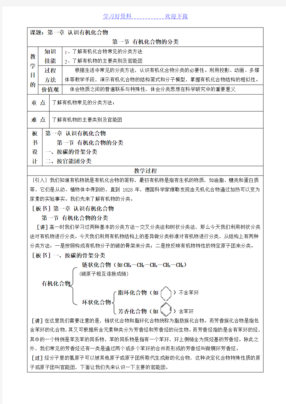 人教版选修五全册教案