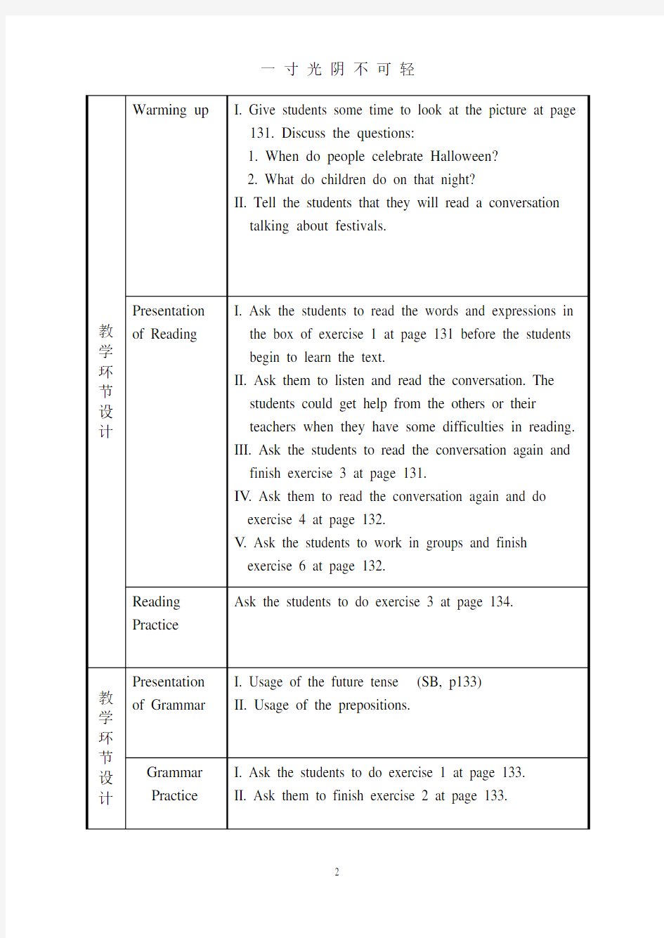 中职英语基础模块第一册电子教案.pdf